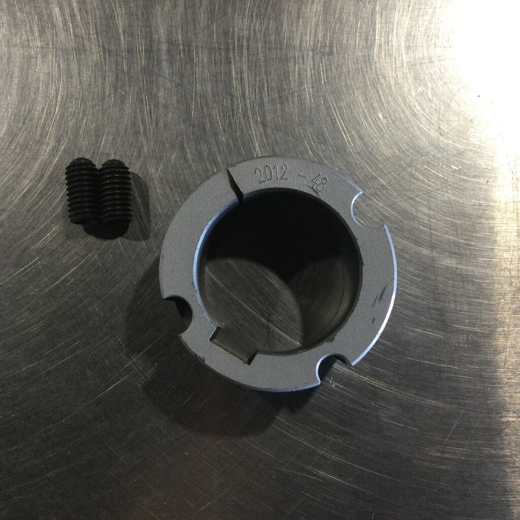 VES 55" FAN  BEARING SHAFT TAPER LOCK BUSHING 2012-48