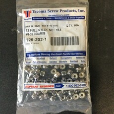 BECO #8-32 S/S NYLOC NUT