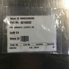 BOUMATIC 450 Gal. - 8K DFK MILK TANK MANHOLE 1-1/2 LATCH PIN
