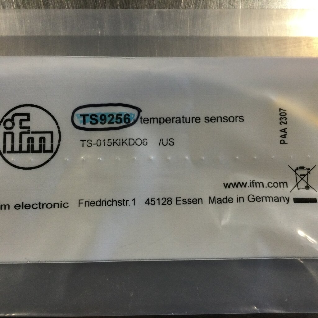 IFM M12 TEMPERATURE SENSOR