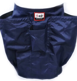 4D AG FASHION APRON HALF W/ TOWEL POCKET & DIP HOLDER