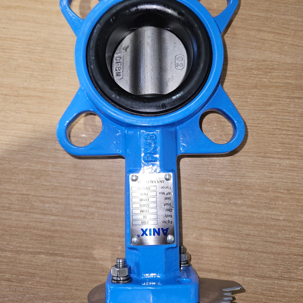 2" BUTTERFLY WAFER VALUE VALVE DN150, 230psi, 316 S/S