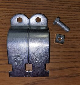 2" SCH40 GALVANIZED RIGID STRUT CLAMP