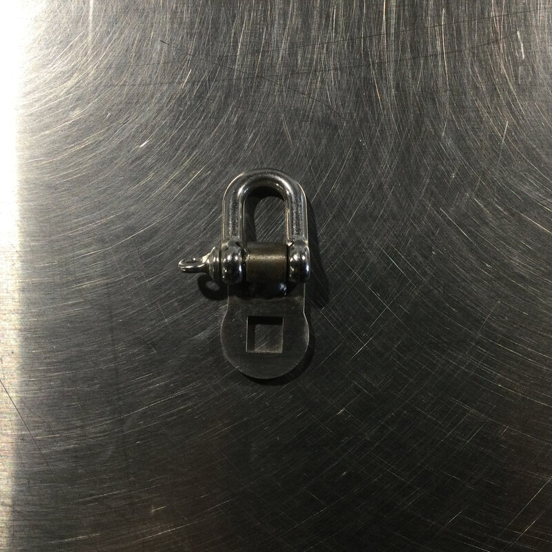 BECO BACKFLUSH B400 CLAW BOTTOM SWIVEL W/ 5/32 CLEVIS