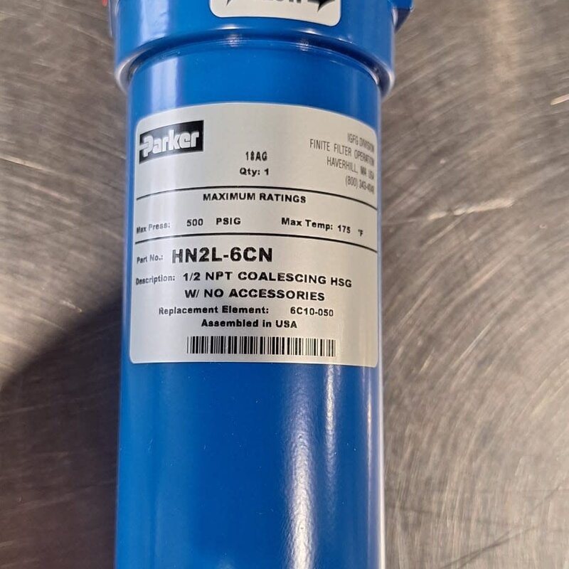 ZEKS PARKER COALESCING FILTER ASSEMBLY