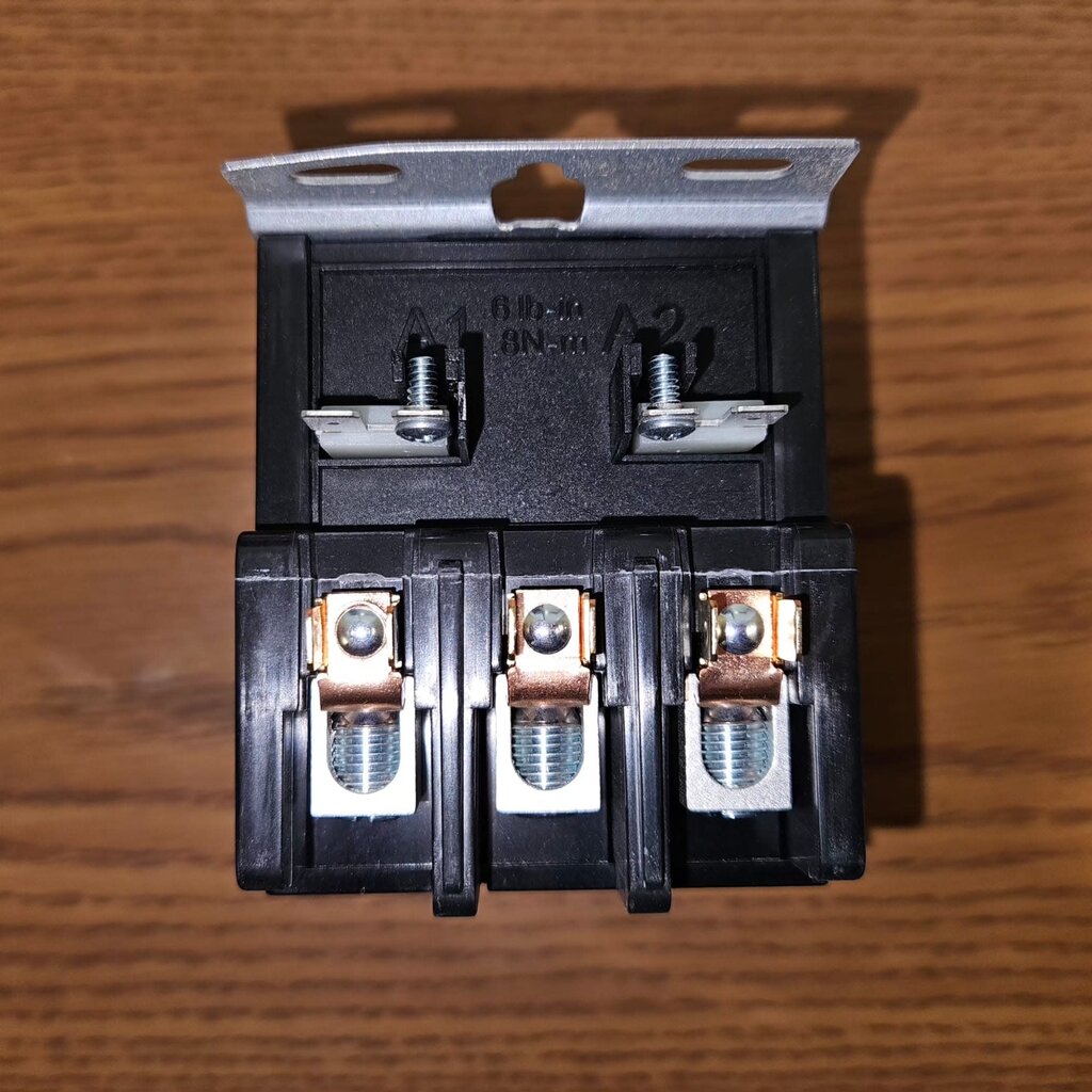 CONTACTOR - 3-POLE - 60A - 120VAC