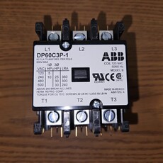 CONTACTOR - 3-POLE - 60A - 120VAC