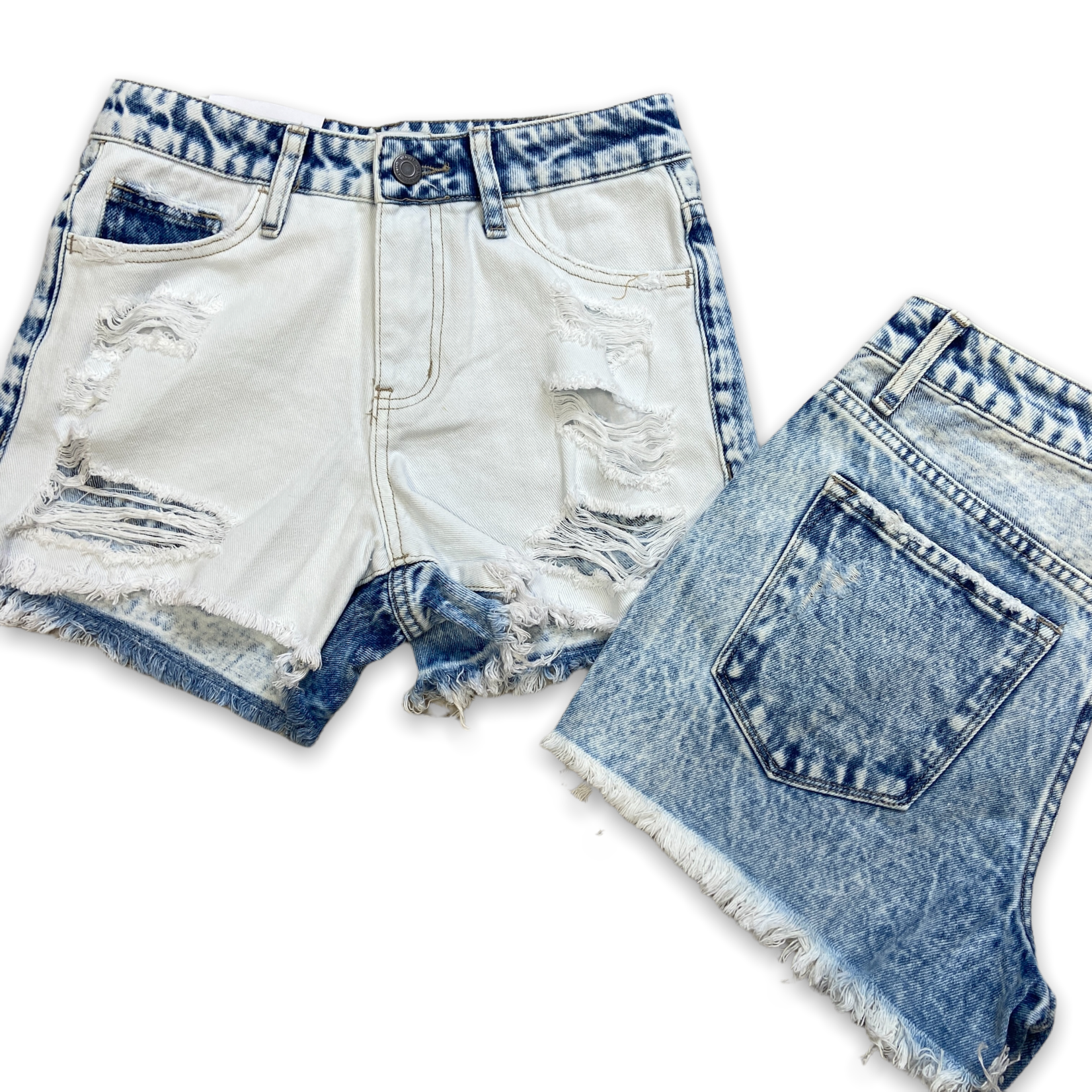 Married An Angel High Rise Jean Shorts 