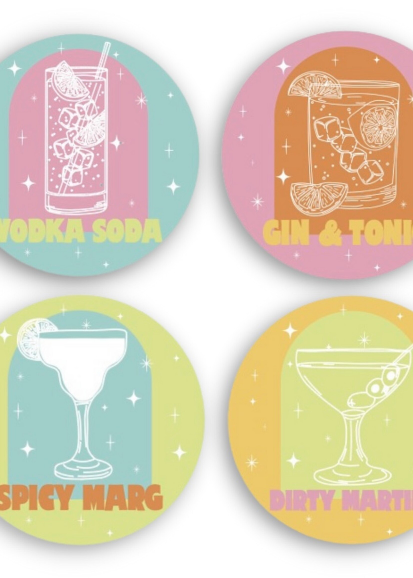 JDB Set Of 4 Drink Coasters