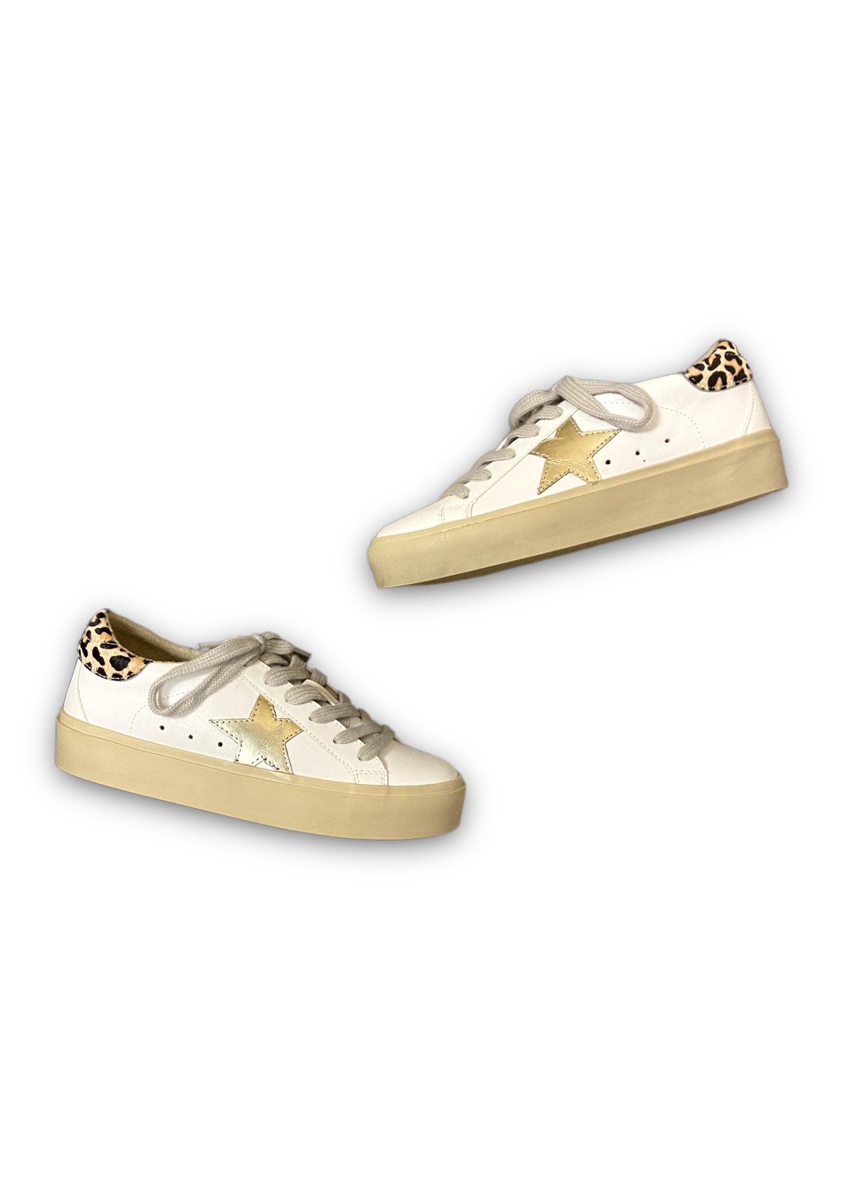ShuShop Reba Gold Sneaker - Josie Dylynn Boutique