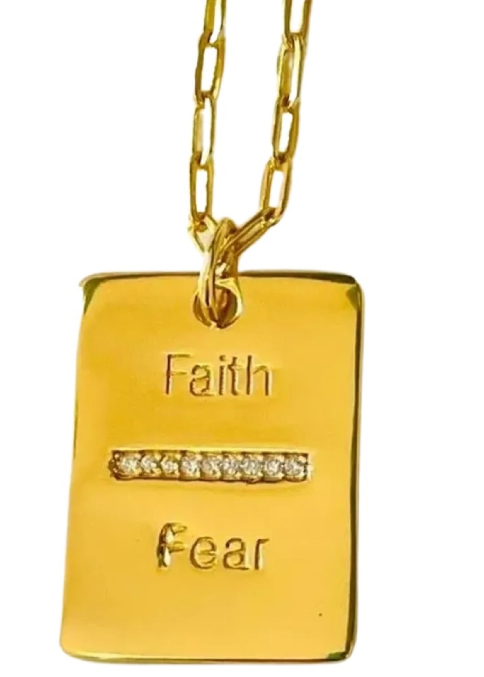 JDB Faith Over Fear Chain