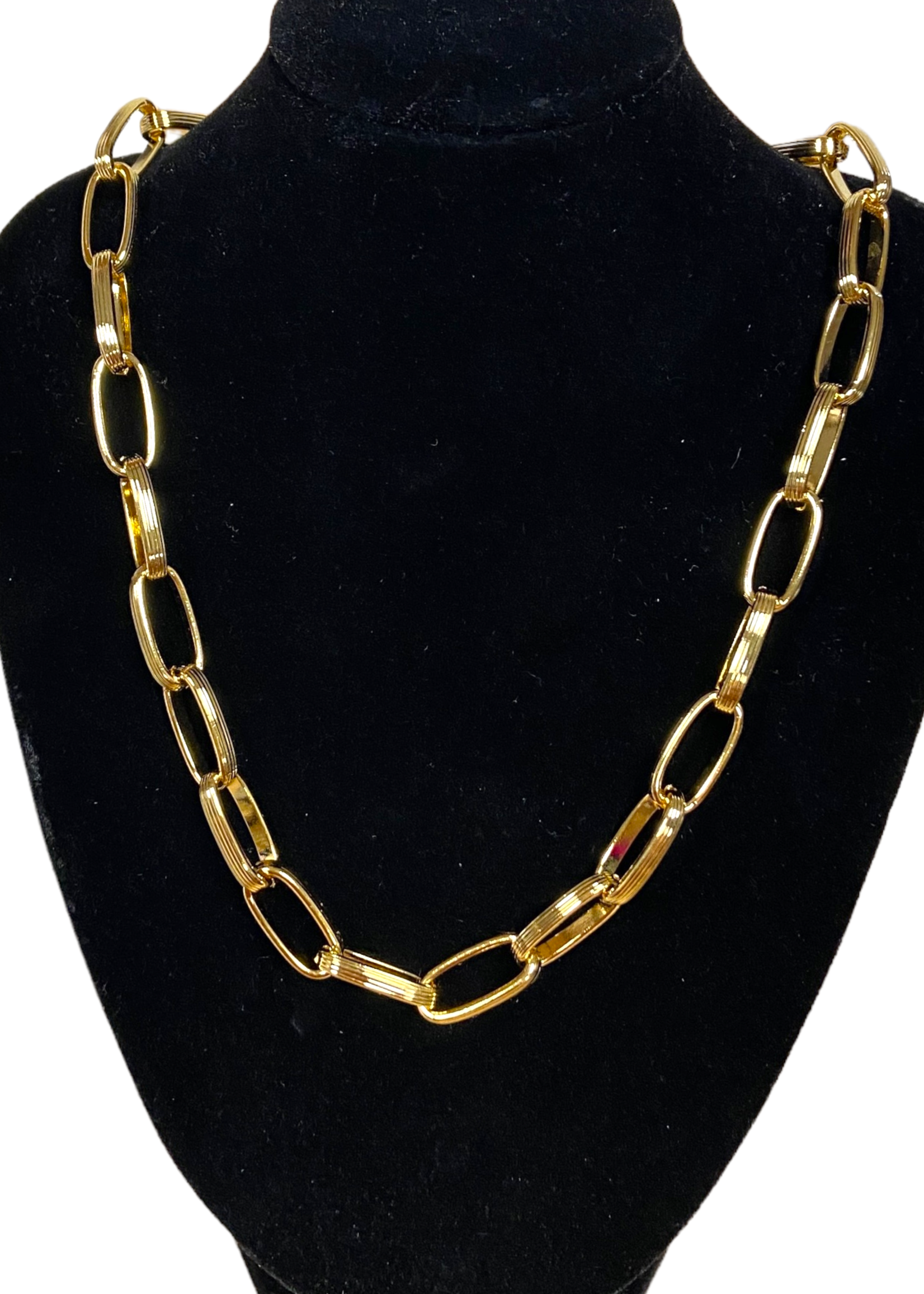 JDB Paperclip Chain Link Necklace