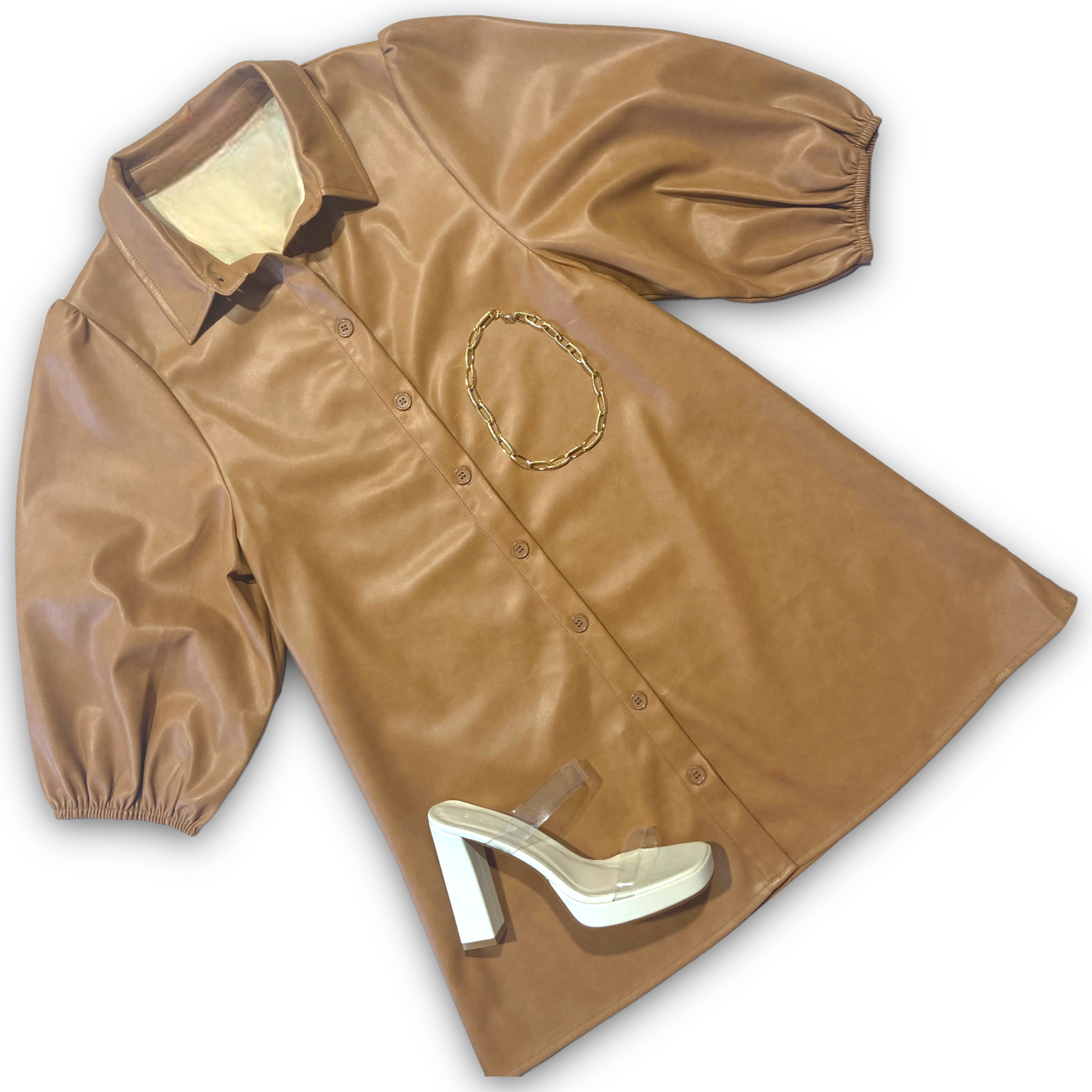 JDB Connie Vegan Leather Dress