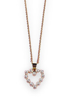 JDB Pearl Heart Necklace