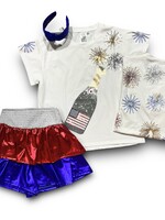 JDB Red, White, and Thinking of You Skort