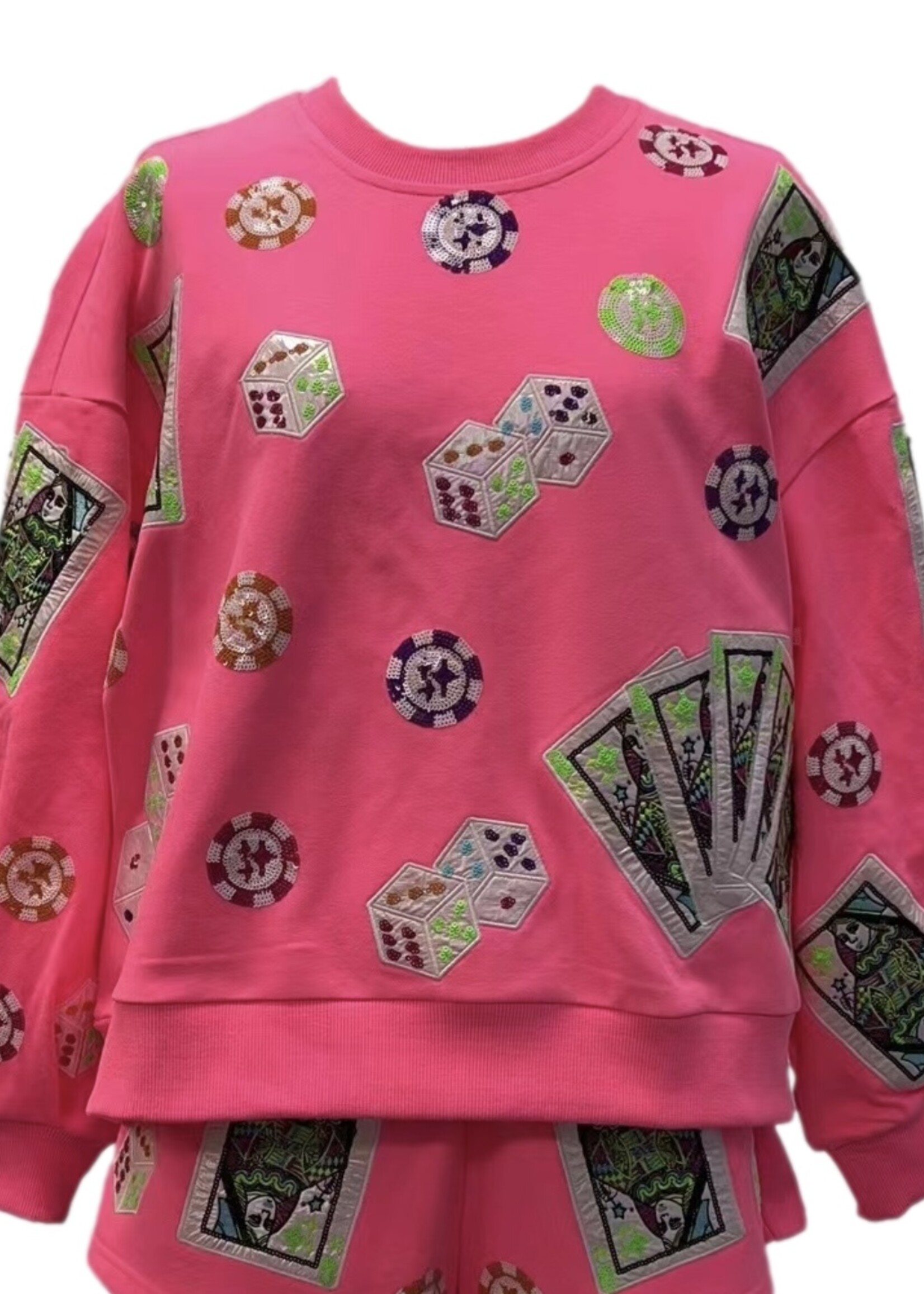 JDB Queen of Sparkles | Casino Icon Sweatshirt