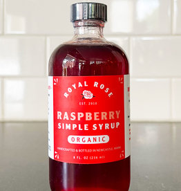 Royal Rose Raspberry Simple Syrup