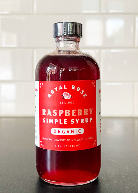 Royal Rose Raspberry Simple Syrup