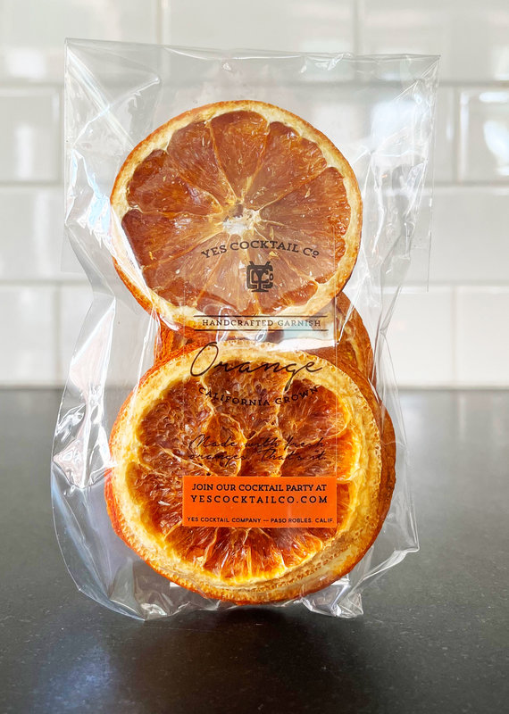 Yes Cocktail Co. Dehydrated Orange Slices