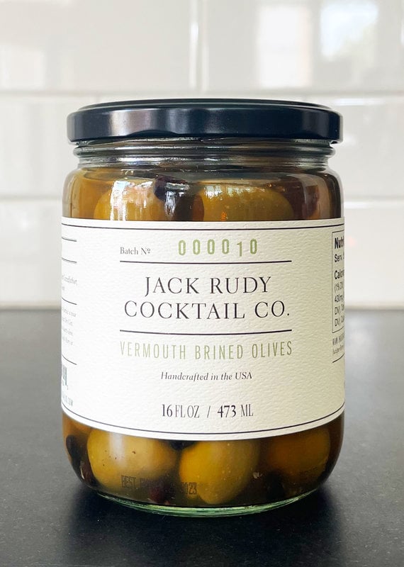 Jack Rudy Vermouth Brined Olives