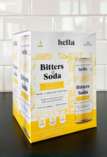 Hella Bitters & Soda: Ginger Turmeric (4-Pack)