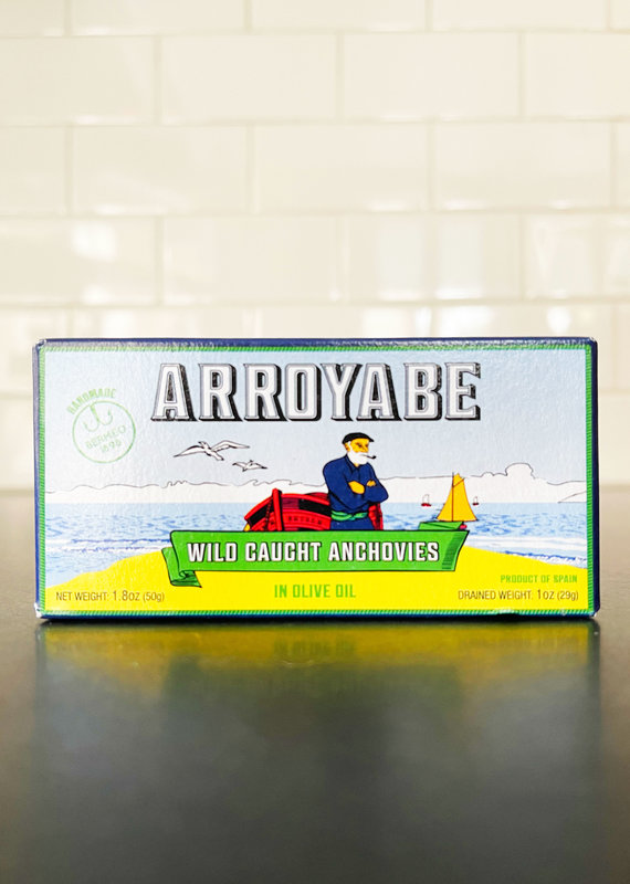 Arroyabe Anchovies in Olive Oil