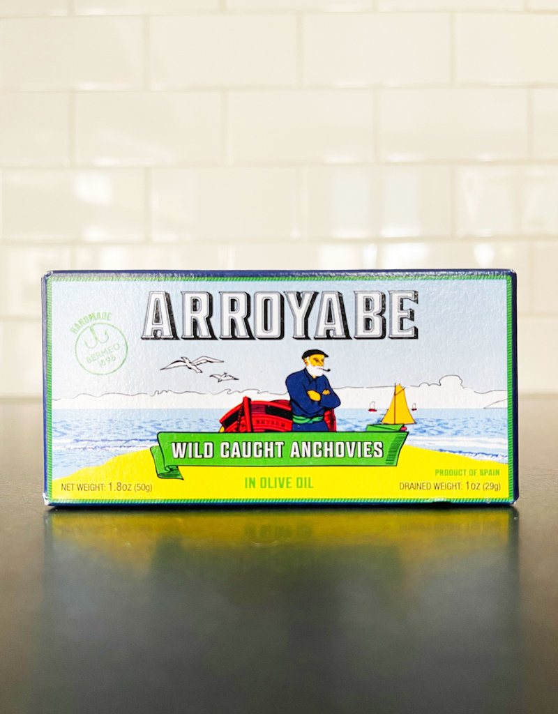 Arroyabe Anchovies in Olive Oil