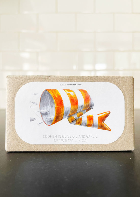 José Gourmet Codfish in Olive Oil with Garlic