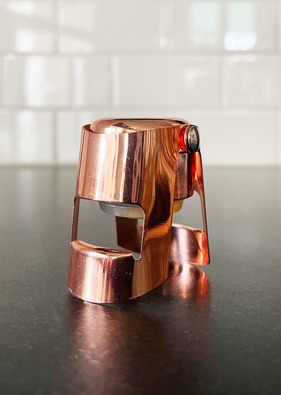 Copper Heavyweight Champagne Stopper
