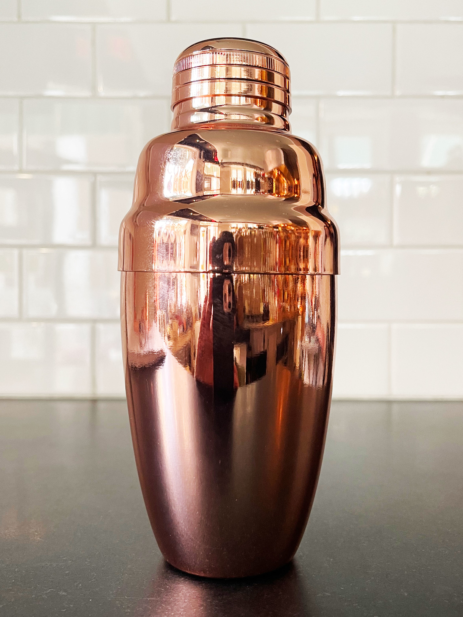Copper Heavyweight Cocktail Shaker CORK
