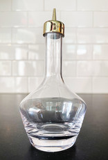 Bitters Bottle with Gold Dasher Top