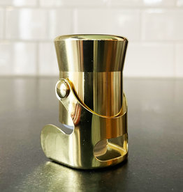 Gold Heavyweight Champagne Stopper