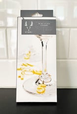 Belmont Gold Wine Charms (Set of 6)