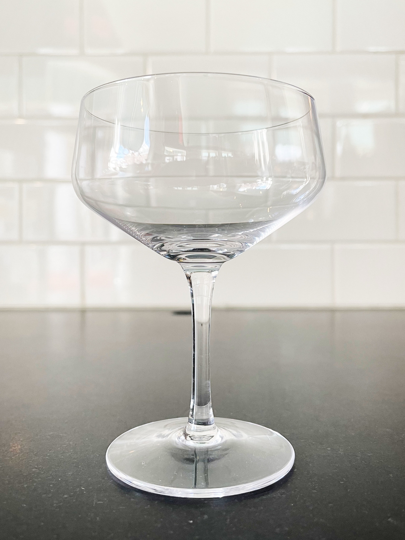 Viski Angled Crystal Amaro Spritz Glasses