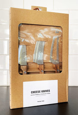 Nicolas Vahé 3-Piece Stainless Steel Cheese Knife Set