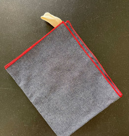 Chambray Tea Towel - Red
