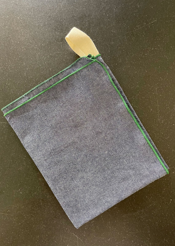 Chambray Tea Towel - Forest Green