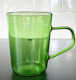 Modern Colored Heat-Resistant Glass Coffee Mug