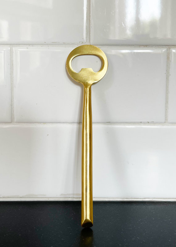 Matte Gold Bottle Opener