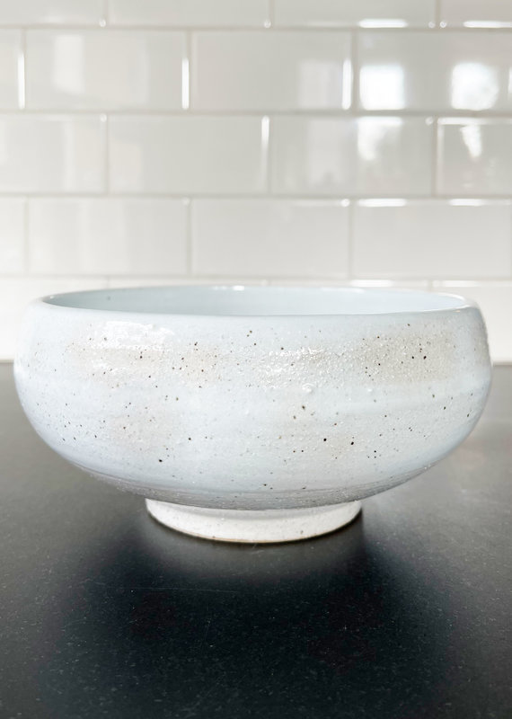 Ivory Ceramic Bowl - Large