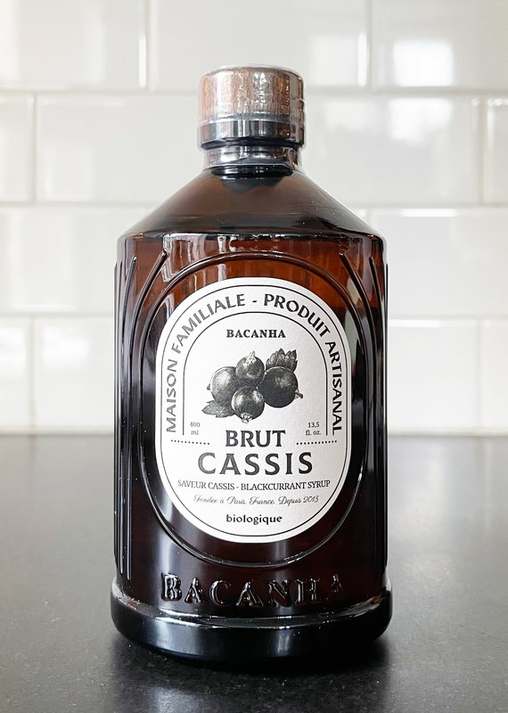 Bacanha Cassis Syrup