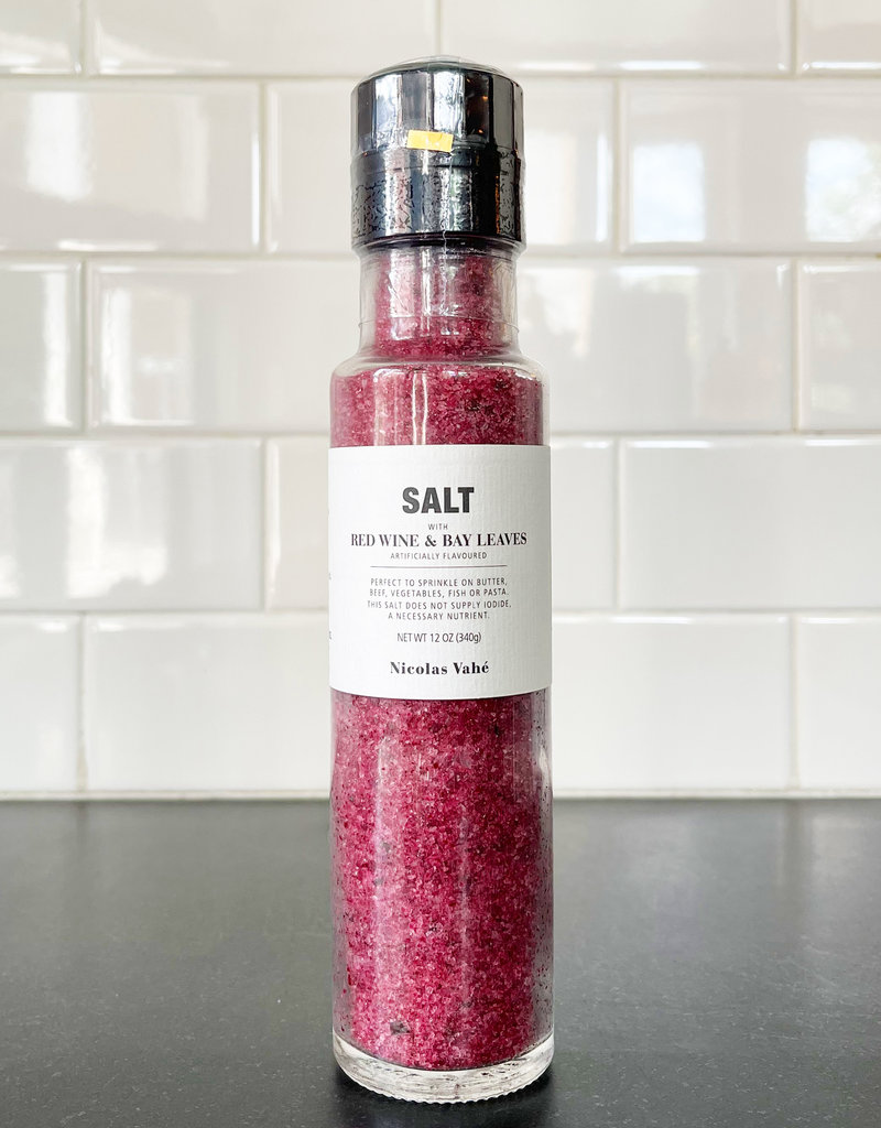 Vahe Salt Grinder Red Wine & Bay Leaves CORK