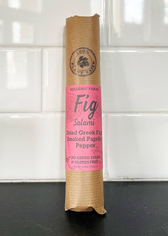 Hellenic Farms Vegan Fig Salami - Smoked Paprika