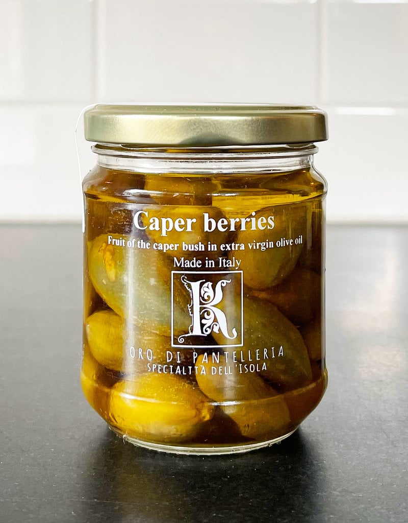 Kazzen Caper Berries in Olive Oil