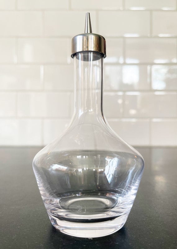 Bitters Bottle with Stainless Steel Dasher Top