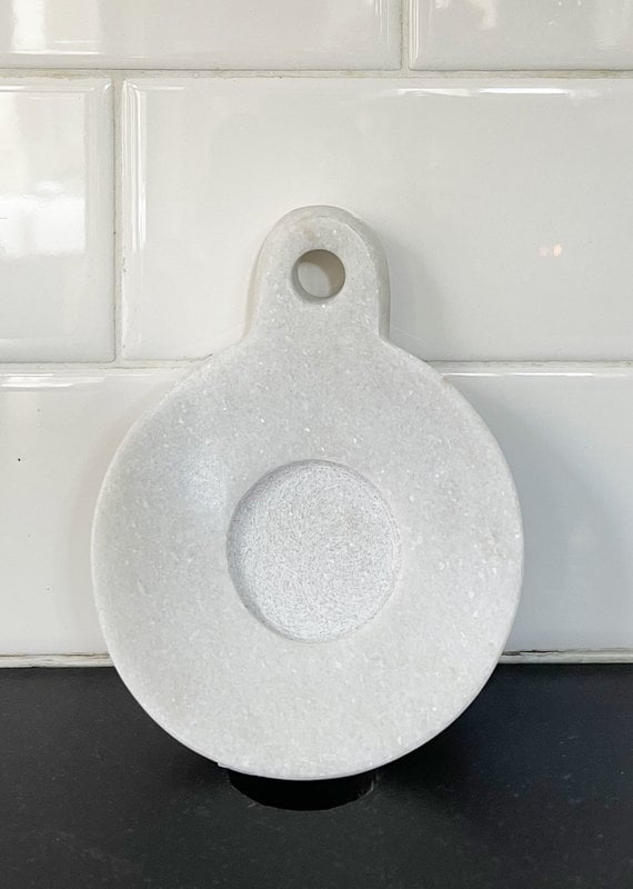 Marble Dish with Handle