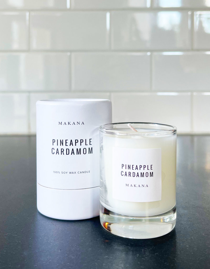 Makana Pineapple Cardamom  Petite Candle