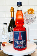 Angled Crystal Amaro Spritz Glass