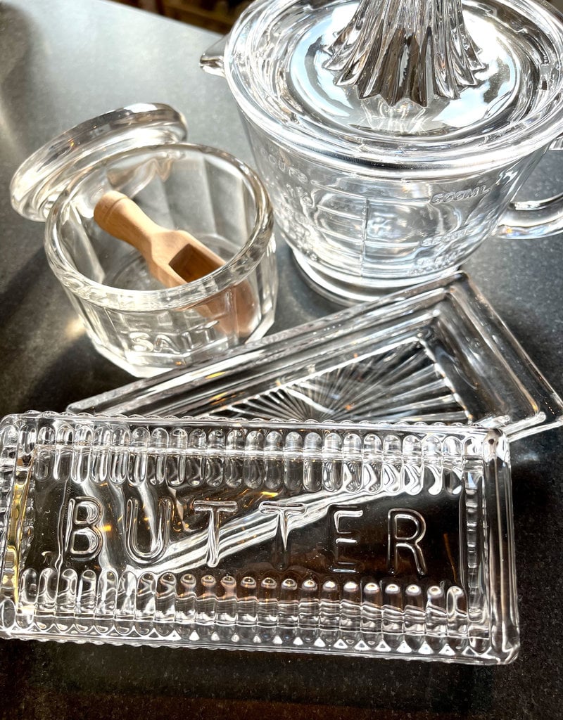 Earth & Nest Glass Butter Dish