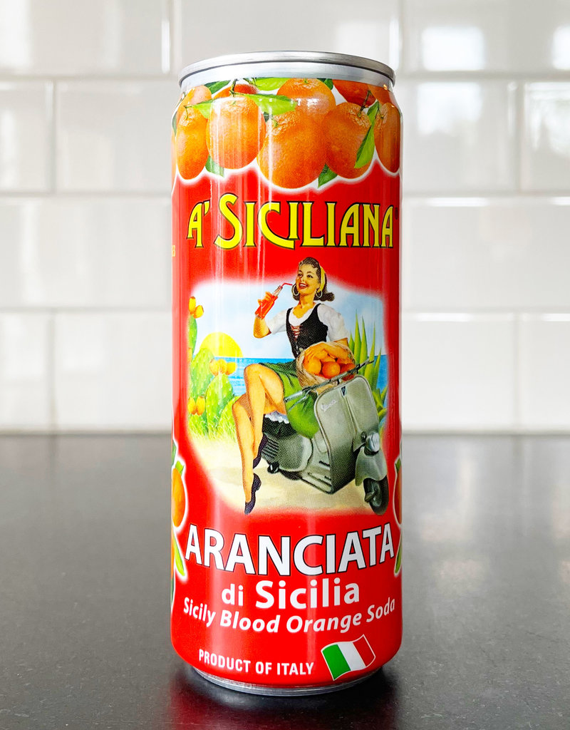 A'Siciliana Aranciata di Sicilia Blood Orange Soda